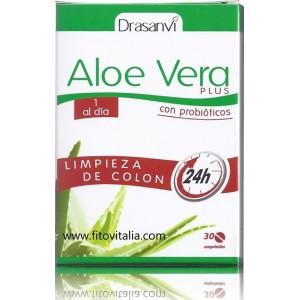 Foto Aloe vera limpieza de colon con probióticos