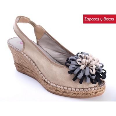 Foto Alpargata aedo taupe