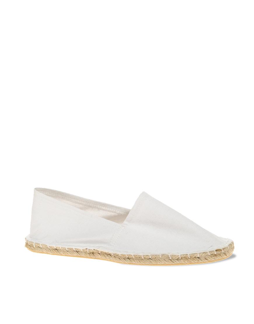 Foto Alpargatas de lona de ASOS Blanco