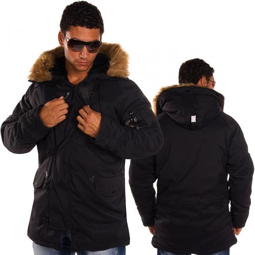 Foto Alpha Industries Explorer Winter Chaqueta negra talla XXL