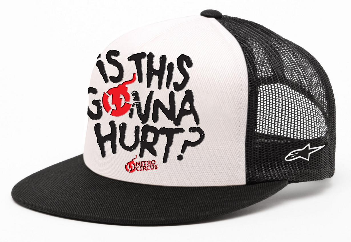 Foto Alpinestars Nitro Circus Hurt Trucker Cap - White