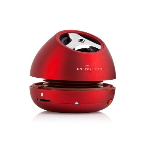 Foto altavoces mp3 music box z100 ruby red