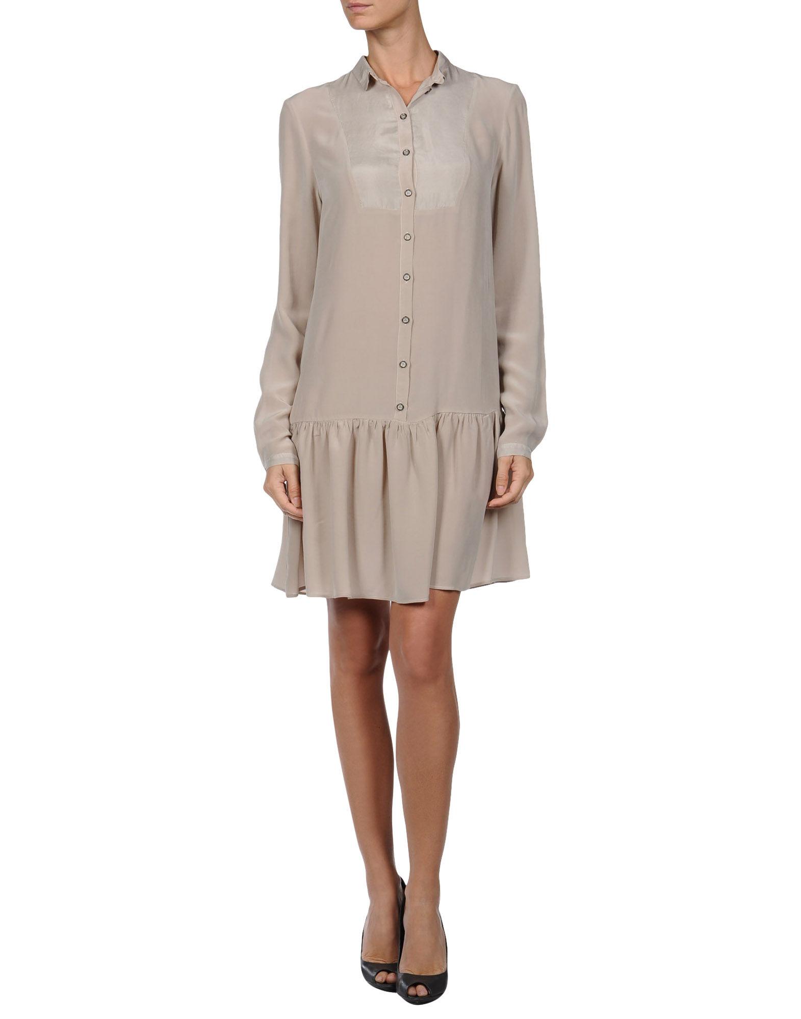 Foto Alysi Minivestidos Mujer Beige