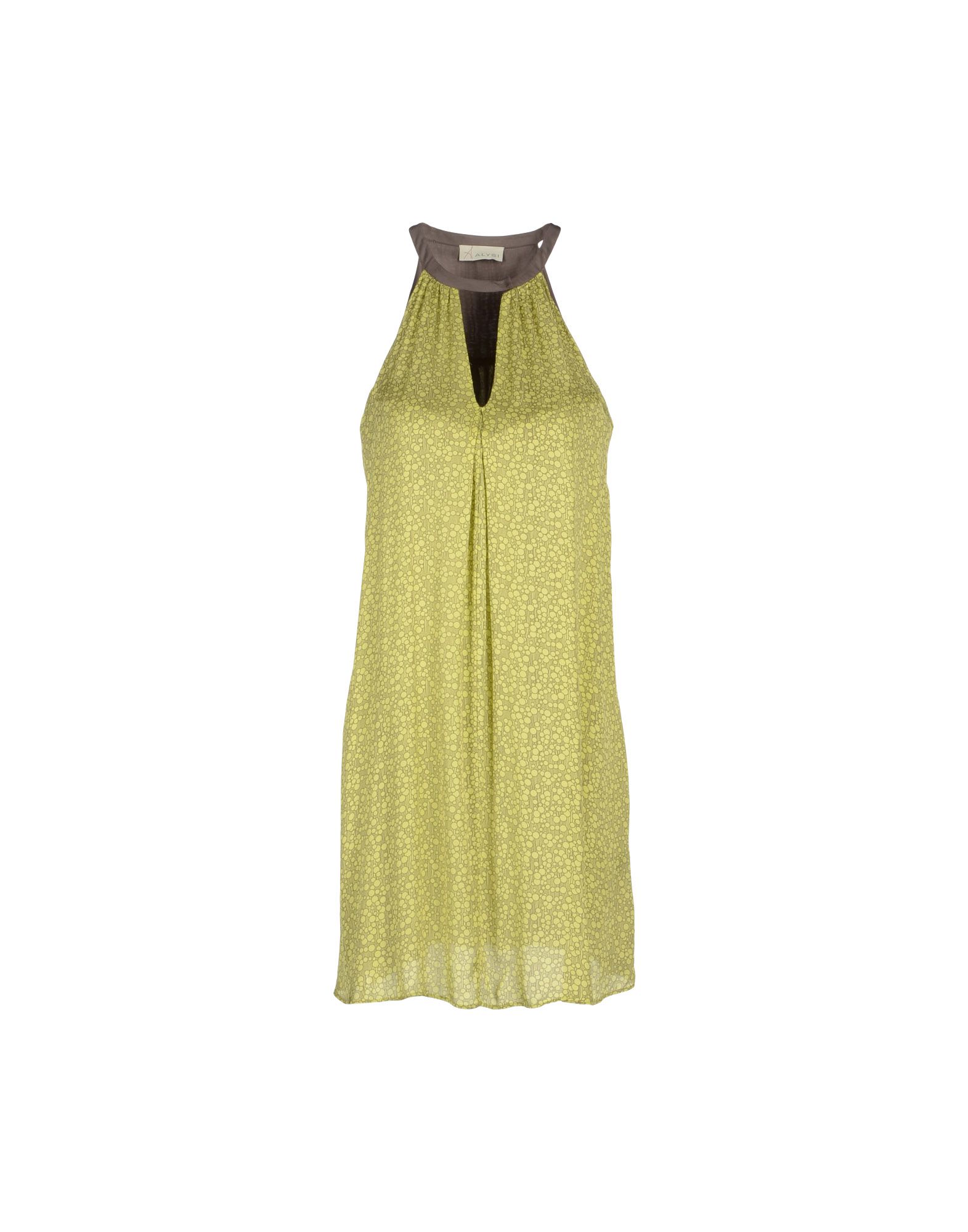 Foto Alysi Minivestidos Mujer Verde acido
