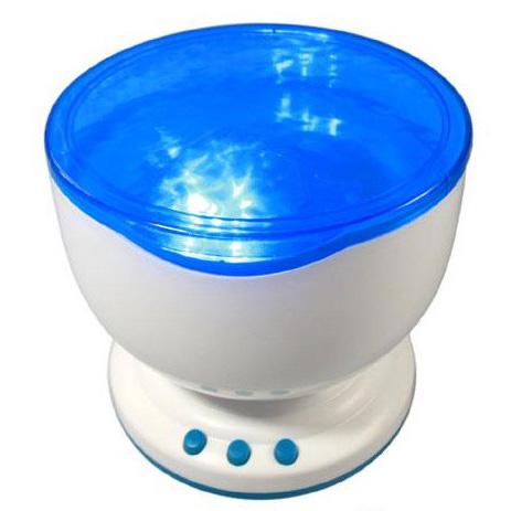 Foto Amazing Daren Waves Night Light Projector Speaker Lamp