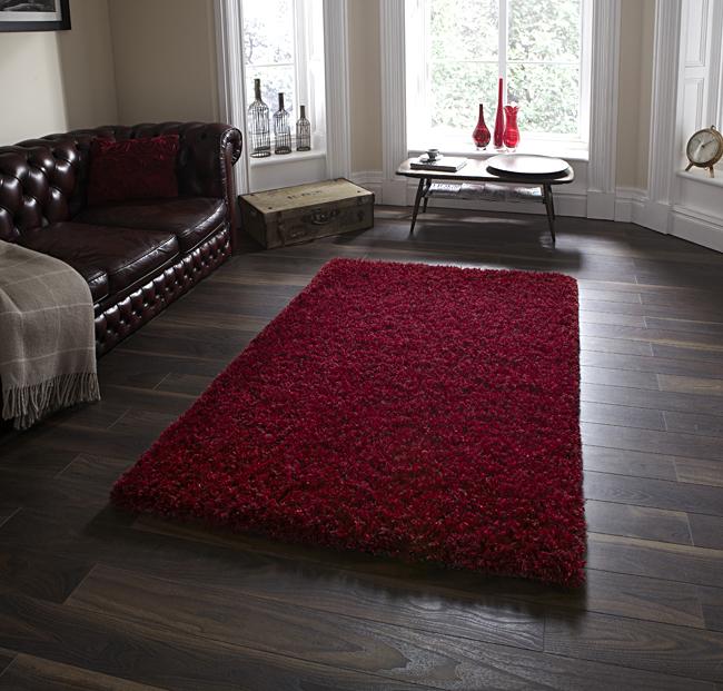 Foto Amazon Red Red Rectangle Rugs Plain/Nearly Plain Rugs