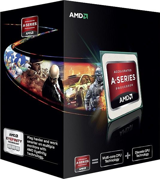 Foto AMD A10-5800K Box QuadCore Fusion-Trinity