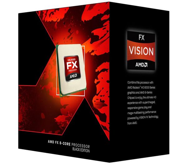 Foto AMD FX Series FX-8150 Black Edition - 3,6 GHz - Socket AM3+ (FD8150FRGUBOX)
