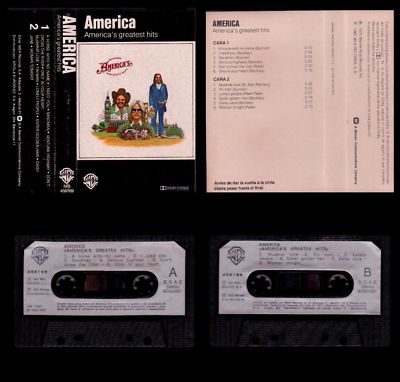 Foto America - Spain Cassette Wea 1975 - Greatest Hits - Horse With No Name, Sandman