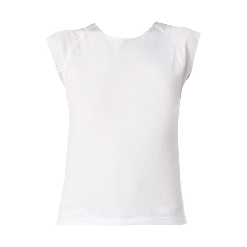 Foto American Apparel printed by MonShowroom Top de mangas cortas - Blan...