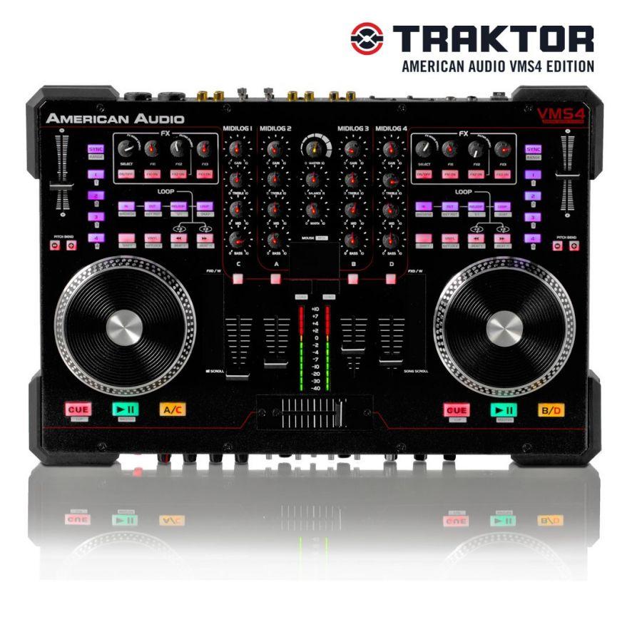 Foto AMERICAN AUDIO VMS4 TRAKTOR Usb With Driver Software Dj Viltual