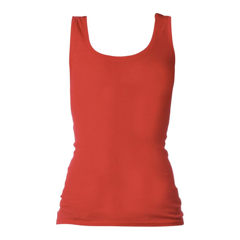 Foto American vintage Camiseta de mangas cortas - mas00 - Rojo / Coral