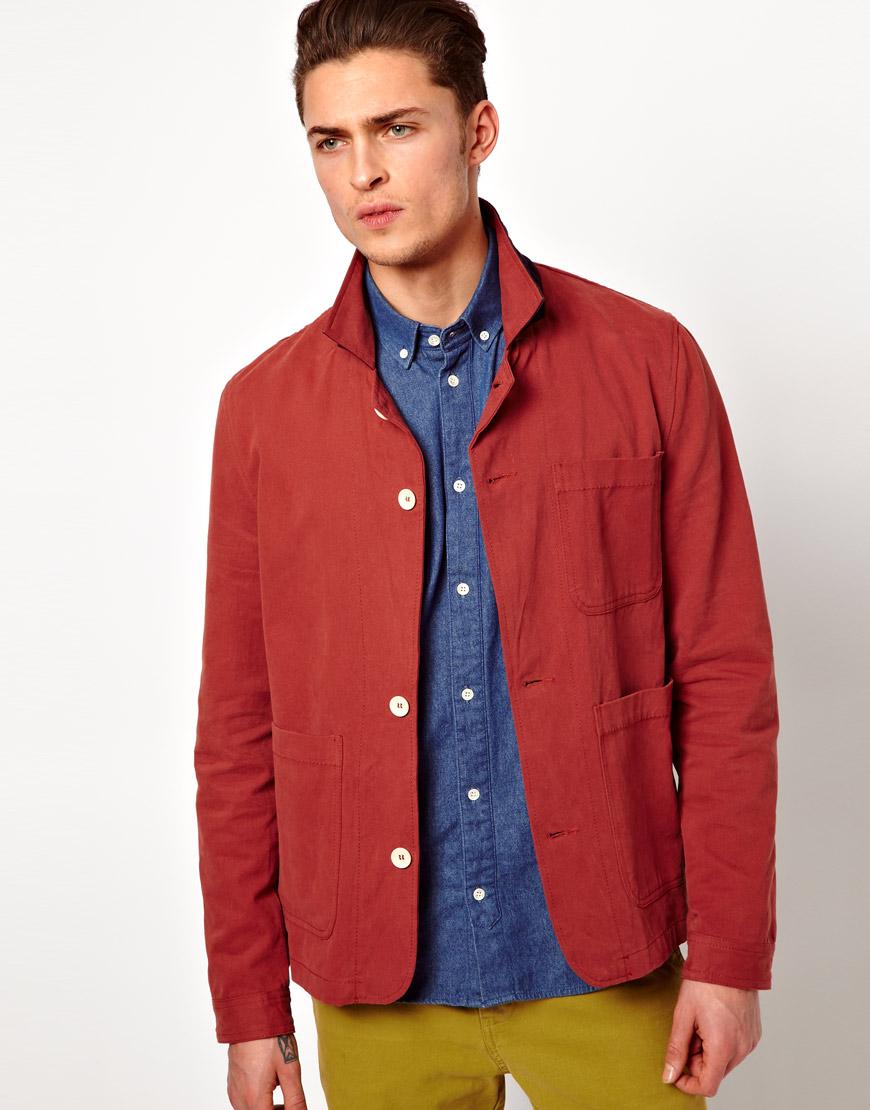 Foto Americana de algodón de Suit Rojo