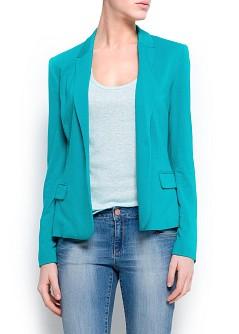 Foto Americana Punto esmeralda MANGO