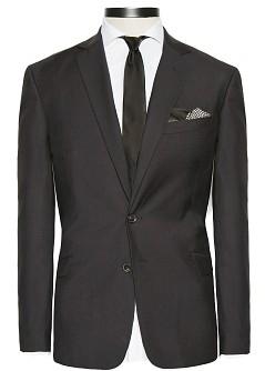 Foto Americana Traje Slim-Fit negro H.E. by MANGO