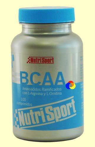 Foto Aminoácidos Ramificados BCAA - NutriSport - 100 comprimidos