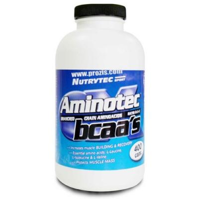Foto aminotec bcaa´s nutrytec. aminoacidos ramificados 500 mg. ratio 2:1: 100 capsulas