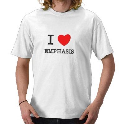 Foto Amo énfasis T Shirt