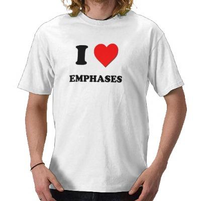 Foto Amo énfasis T Shirt