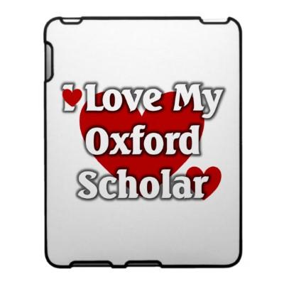 Foto Amo a mi escolar de Oxford Cárcasa Para El Ipad