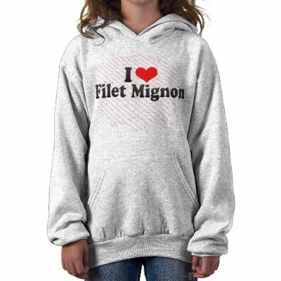 Foto Amo el Mignon de prendedero Sudadera Encapuchada