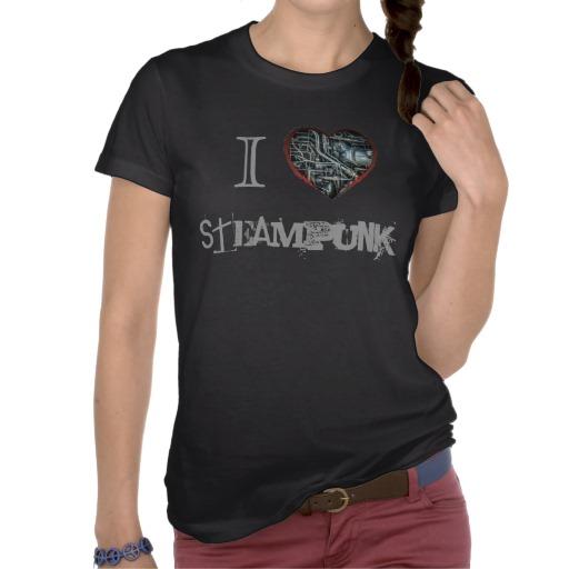 Foto Amo Steampunk Camisetas