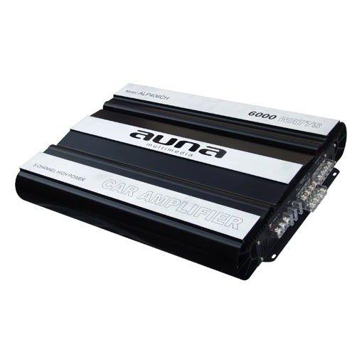 Foto Amplificador coche AUNA 5 canales 6000W MOSFET