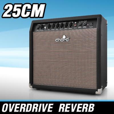 Foto Amplificador De Guitarra Chord Cg-30 25cm Overdrive Reverb Canales Clean Drive