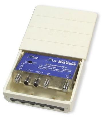 Foto Amplificador de mástil 1e UHF 40dB CON FILTRO TRAMPA AJUSTABLE