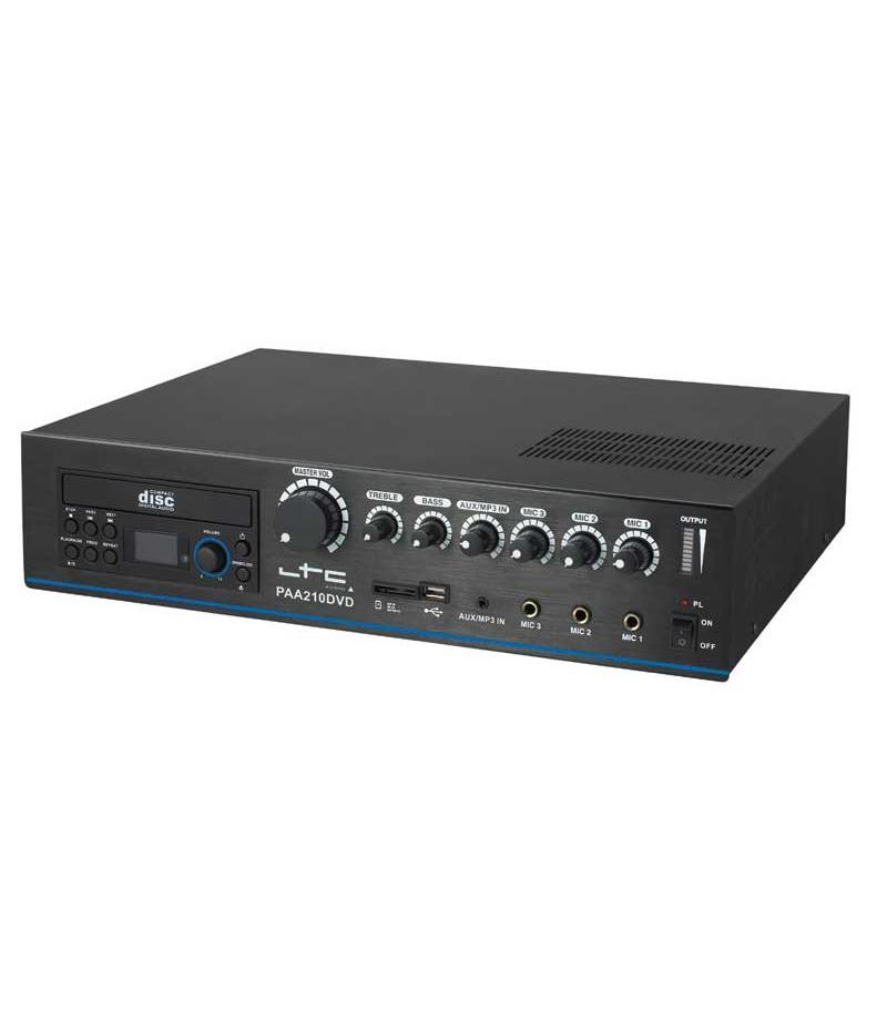 Foto amplificador ltc audio paa210cd 210w cd/usb/sd-mp3