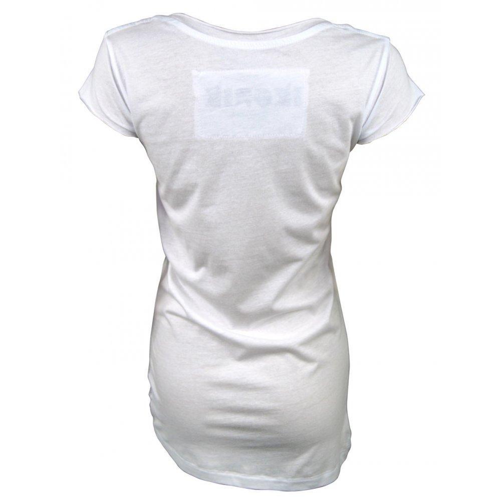 Foto Amplified Ladies Lady Gaga Face T Shirt Ikons, White