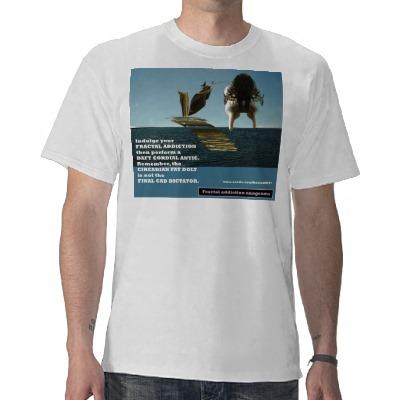 Foto anagramas 7 del apego del fractal por el fractalar Camiseta