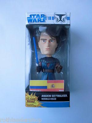 Foto Anakin Skywalker. Booble-head. Star Wars. The Clone Wars. Oficial. Funko. Nuevo