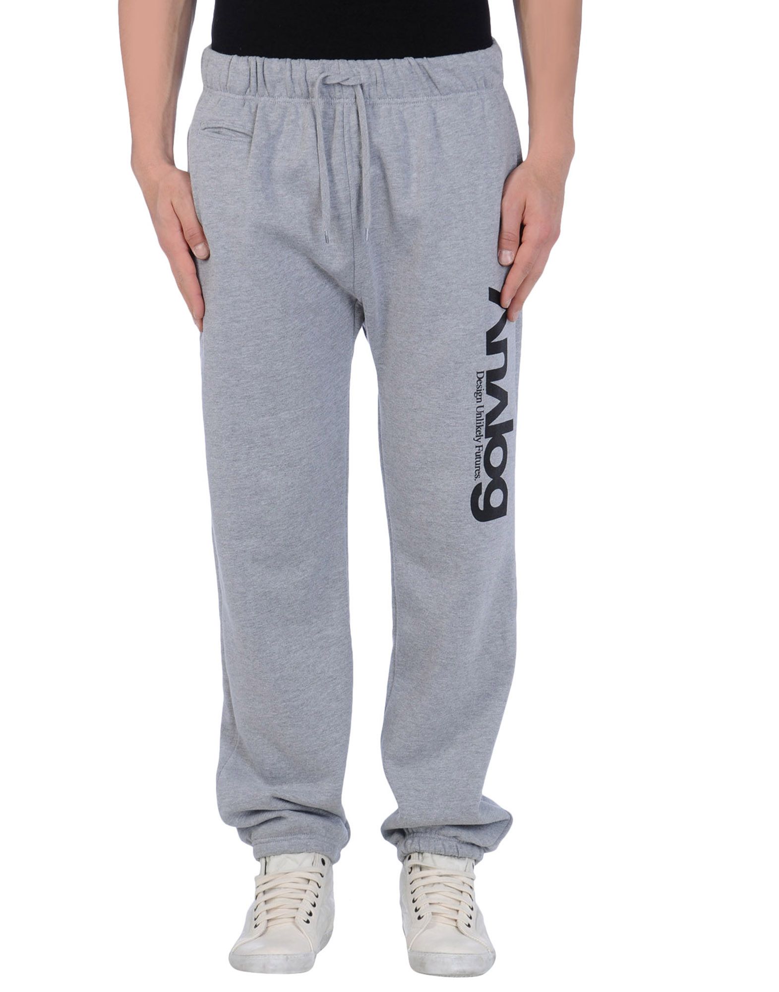 Foto Analog Pantalones Deportivos Hombre Gris