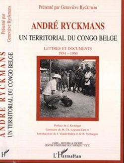 Foto Andre ryckmans un territorial du congo belge. lettres