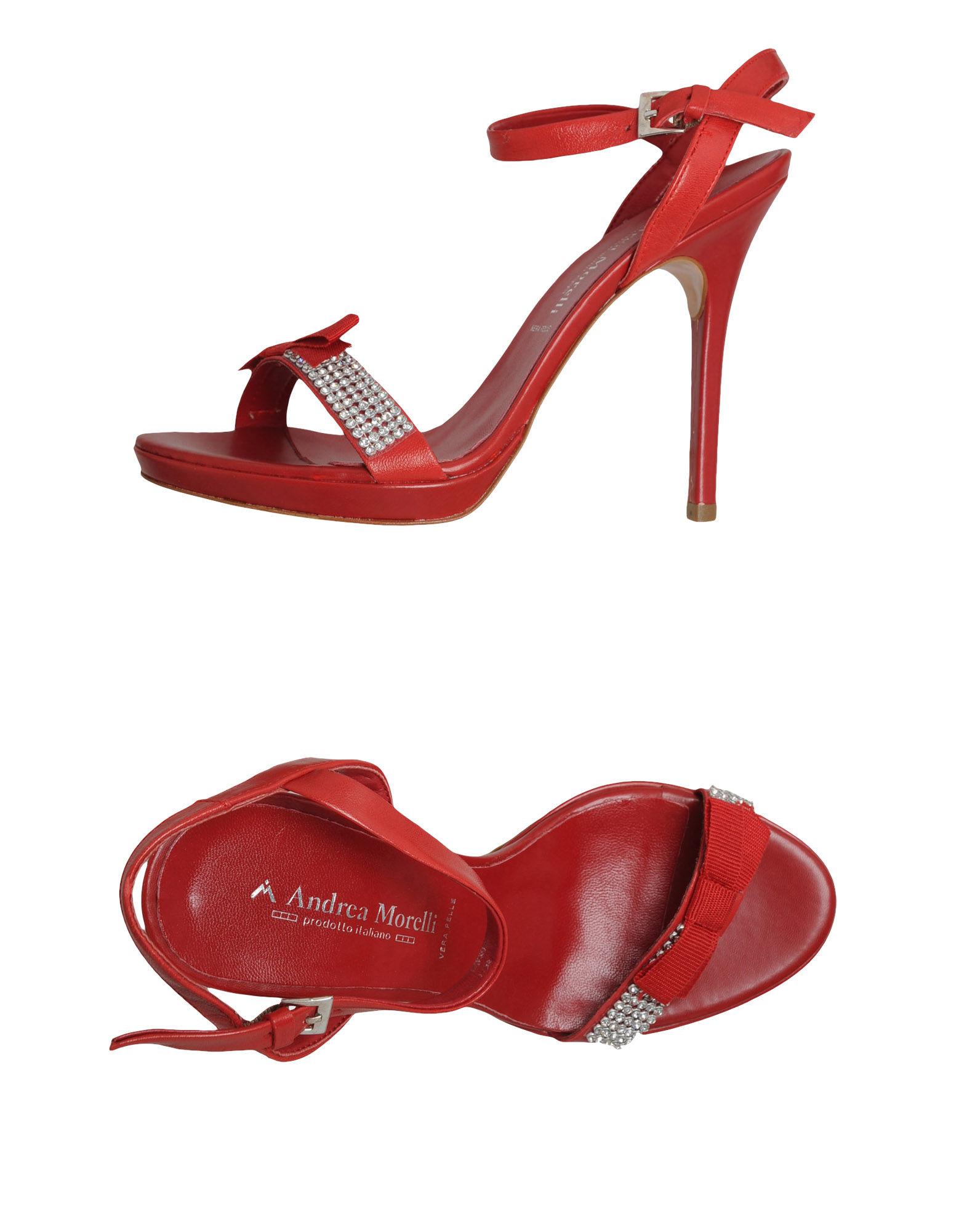Foto andrea morelli sandalias con plataforma
