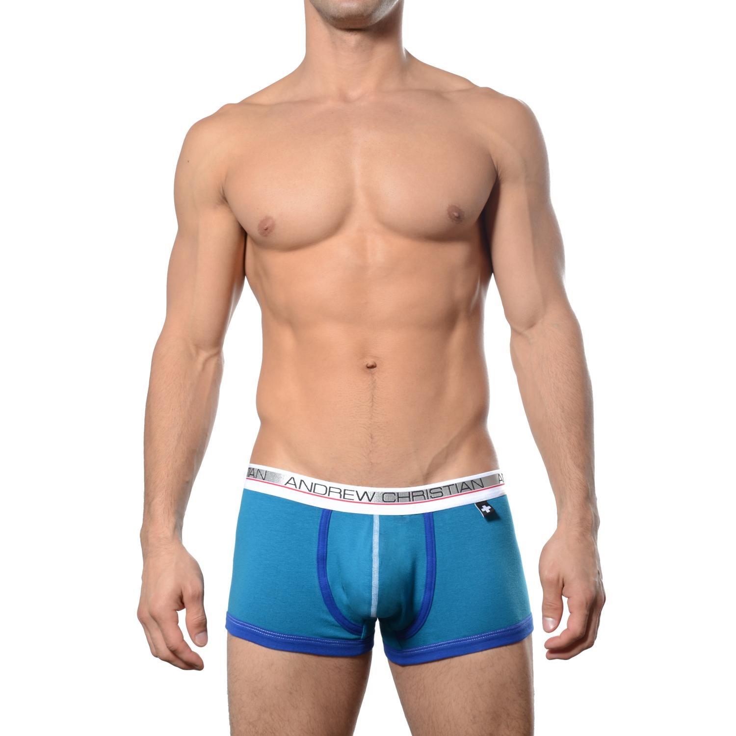 Foto Andrew Christian Show-it Low Profile Boxer Teal