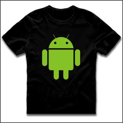 Foto Android Camiseta 01 S M L Xl 2xl Geek Tshirt Tbbt No Plush Doll Pegatina Sticker