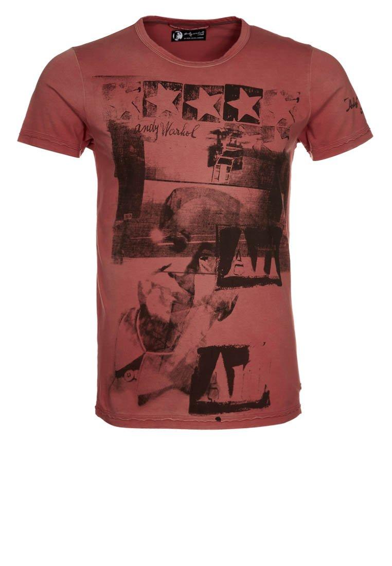 Foto Andy Warhol by Pepe Jeans DOUBLART Camiseta print rojo