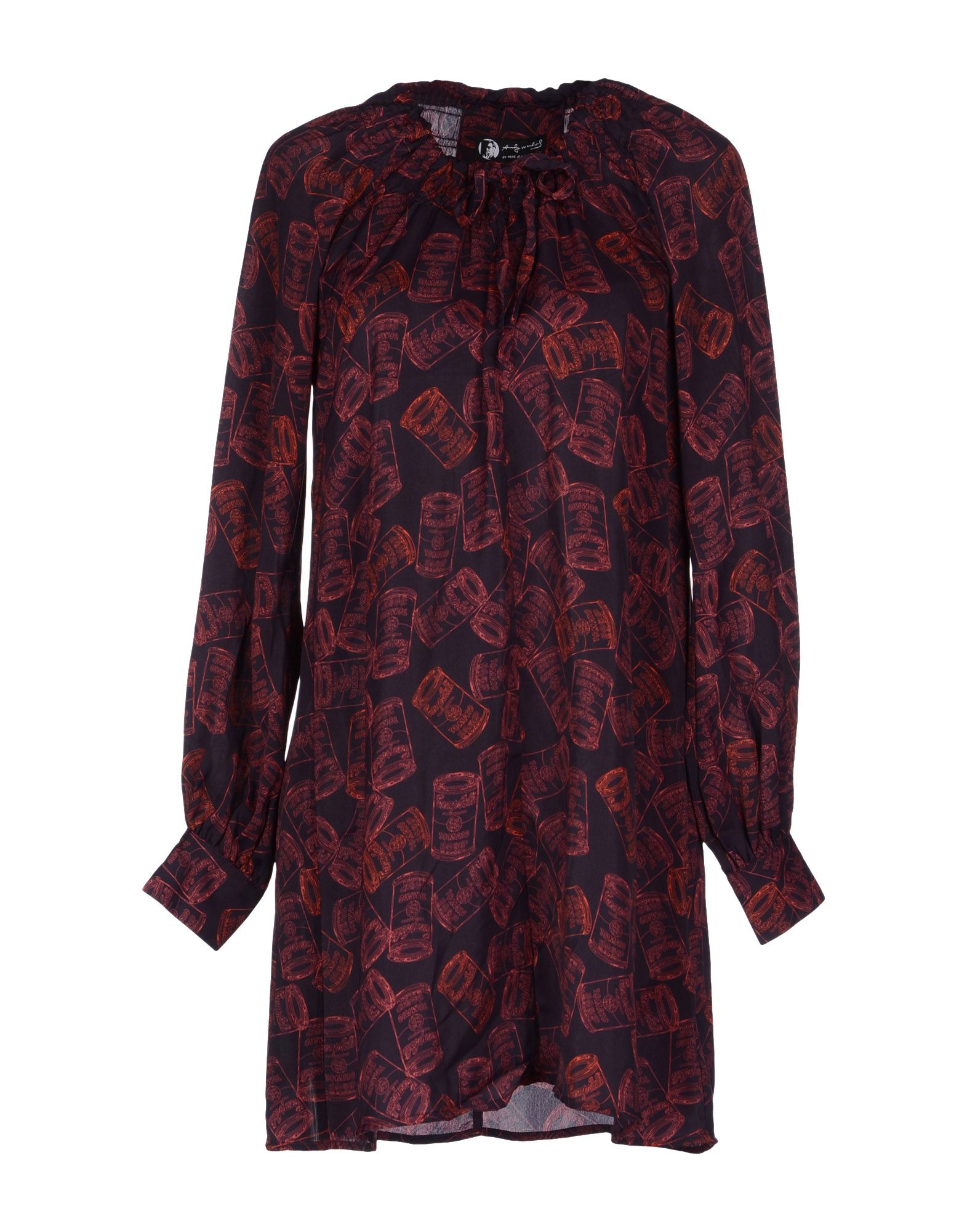 Foto Andy Warhol By Pepe Jeans Minivestidos Mujer Morado oscuro