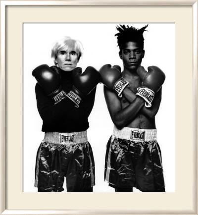 Foto Andy Warhol y Jean-Michel Basquiat