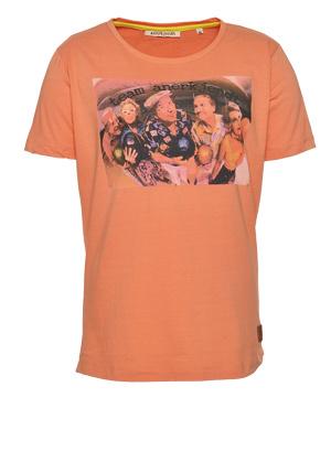 Foto Anerkjendt Party T-Shirt Tawny Orange L - T-Shirts,Camisetas print