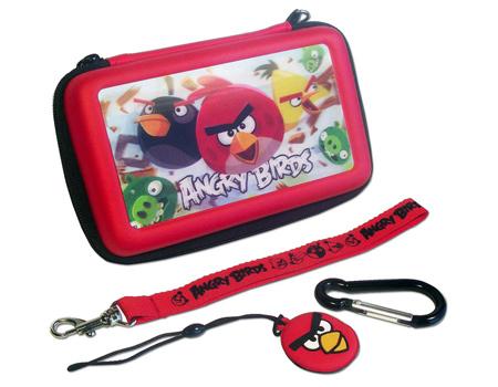 Foto angry birds 35206 - 3d gamer carry case set for nintendo dsi/3ds (4...