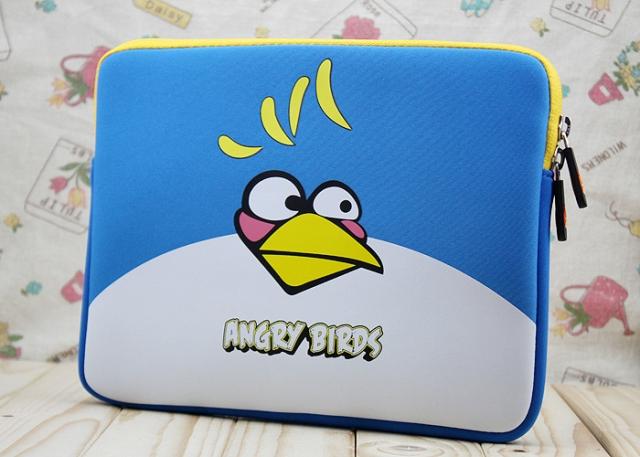 Foto Angry Birds Blue Bird Neoprene Sleeve Carrying Case for all models iPad 1 2 and 3
