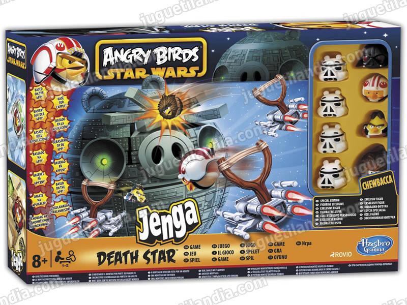 Foto Angry birds star wars jenga death star