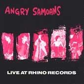 Foto Angry Samoans Live At Rhino Records Lp . Pagans Adolescents Black Flag