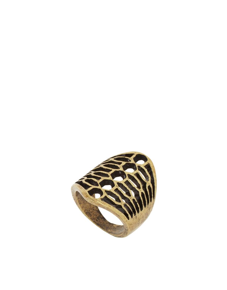 Foto Anillo Marvin de Just Acces Burnished gold