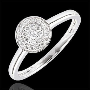 Foto Anillo Mi Constelación Oro Blanco - 0,16 quilates
