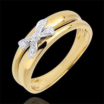 Foto Anillo nudo de Edén oro amarillo