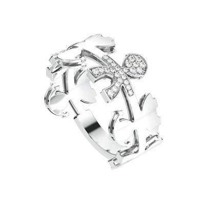 Foto Anillo oro blanco leBebé gioielli ref: LBB084